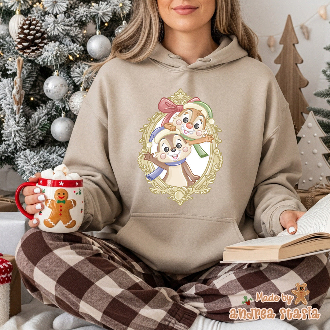 Magical Chipmunk Christmas Tee • Pre order