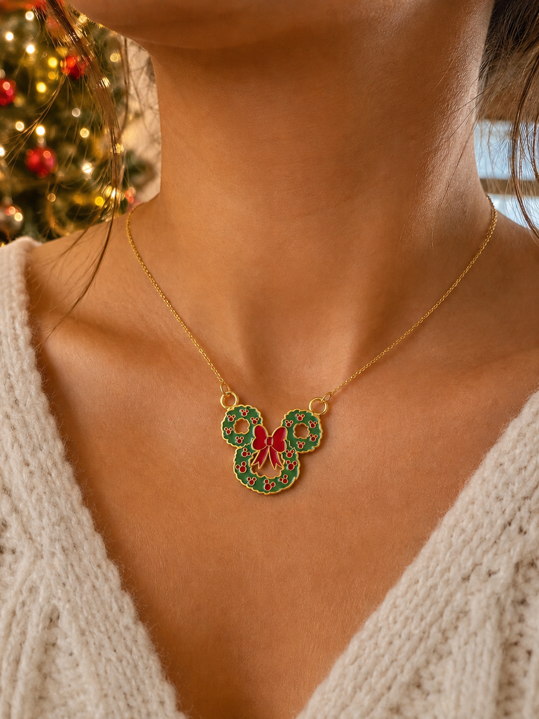 Magical Mouse Wreath necklace • PRE ORDER