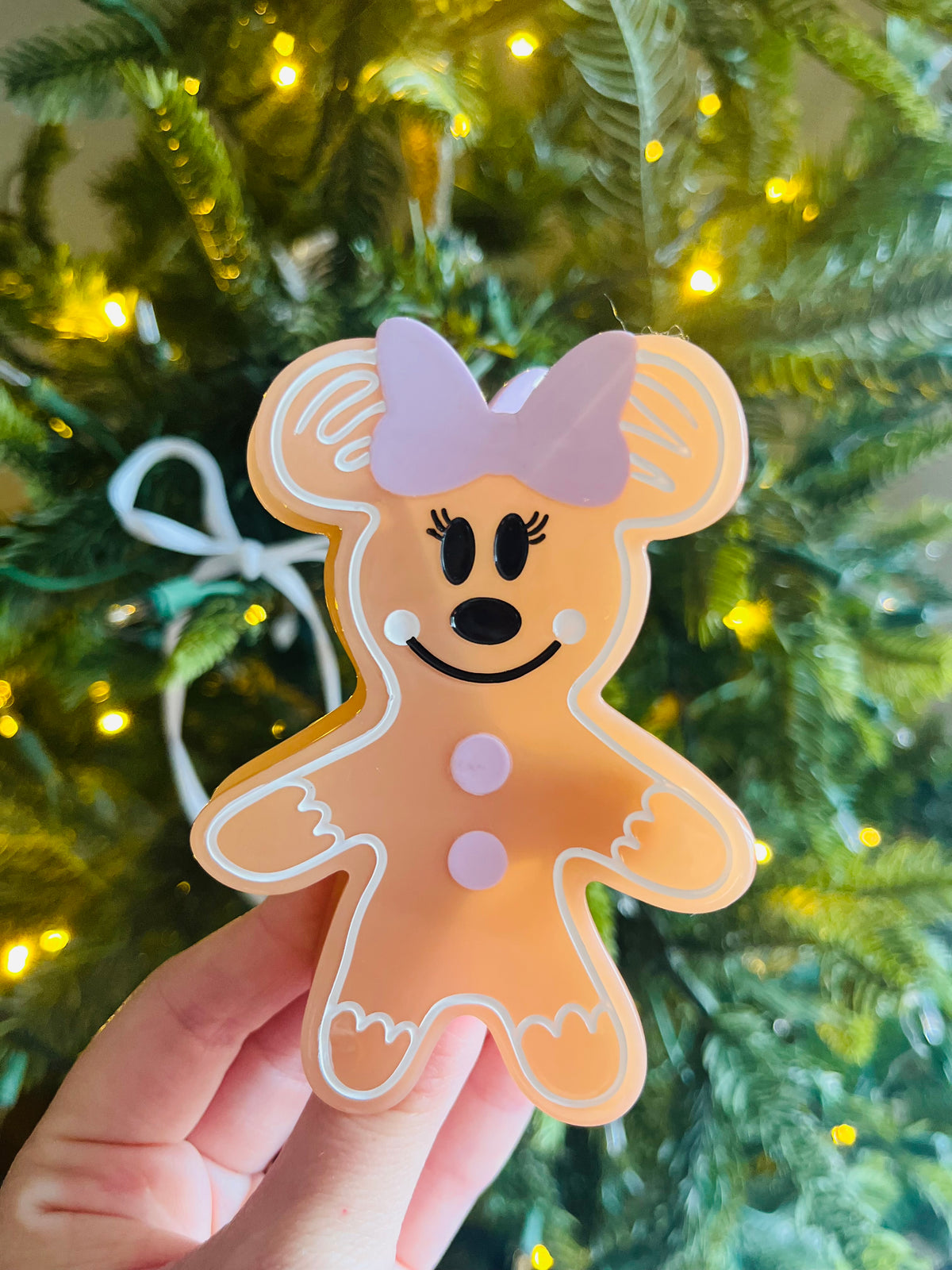 Pink Gingy Christmas clip • PRE ORDER