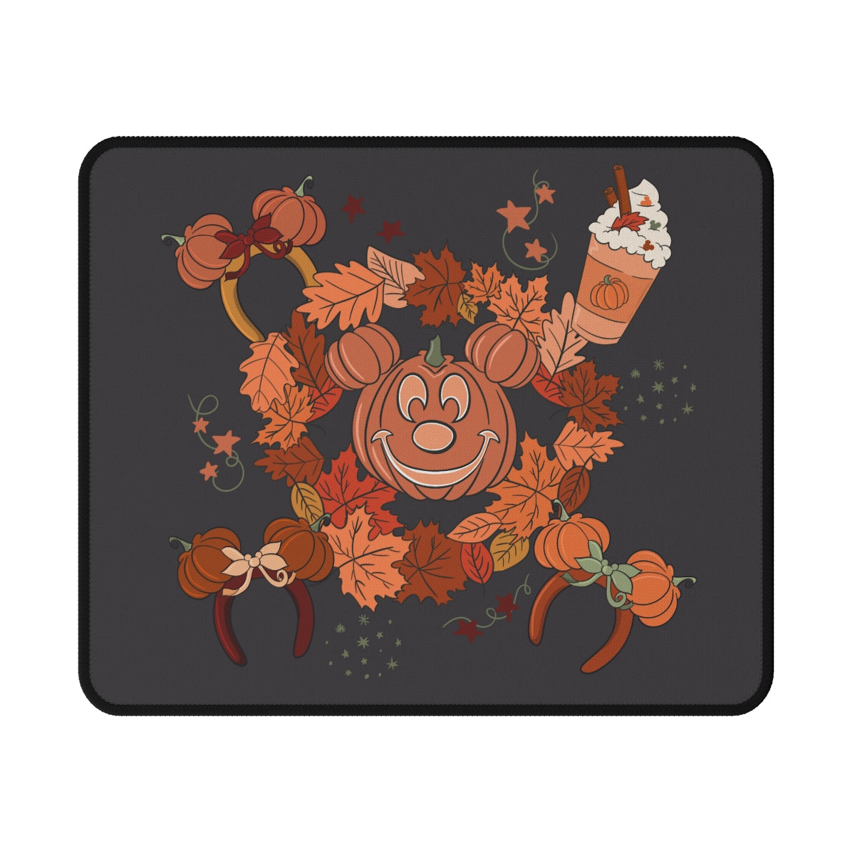 Main St Pumpkin Desk Mat - exclusive