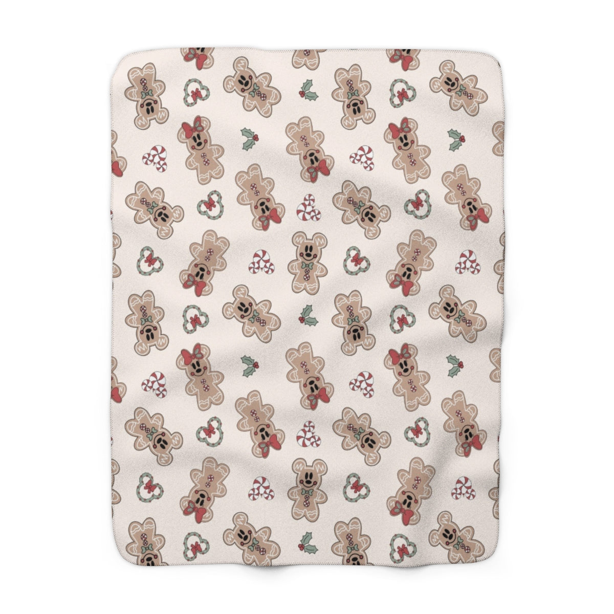 Sherpa Exclusive Gingy Holiday Blanket
