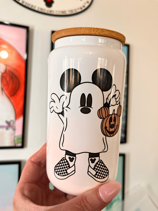 Halloween Mouse Ghost Cup