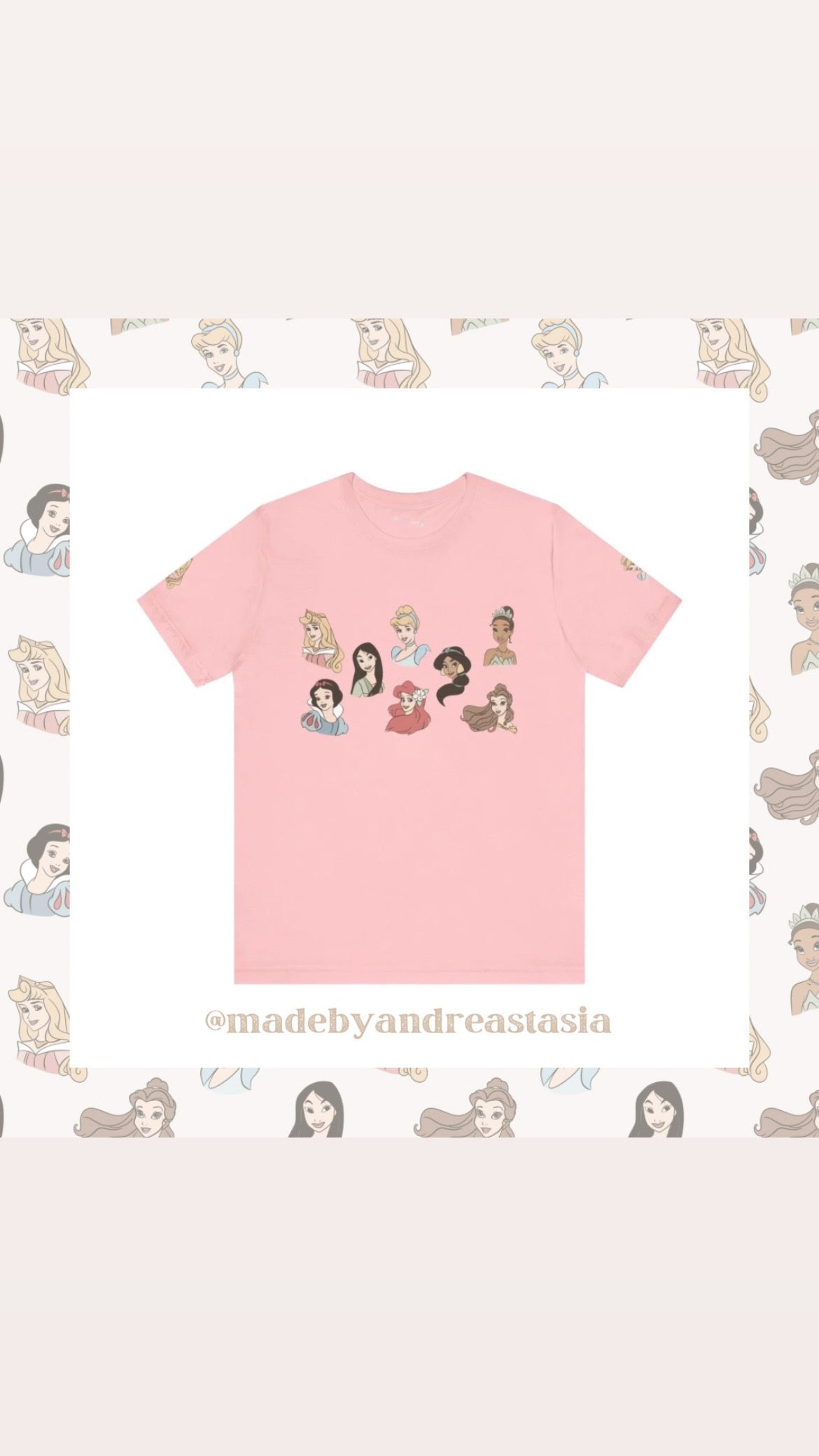 Princess tee ( 𝗖𝘂𝘀𝘁𝗼𝗺𝗶𝘇𝗲 ) adult tee -𝗣𝗥𝗘 𝗢𝗥𝗗𝗘𝗥