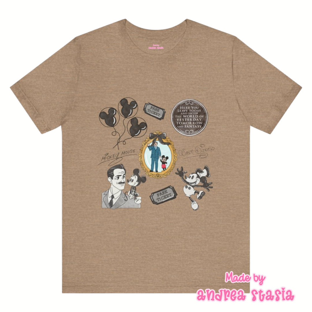 Walt World Adult Tee