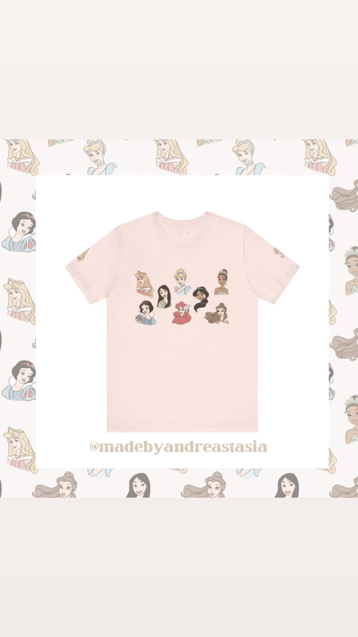 Princess tee ( 𝗖𝘂𝘀𝘁𝗼𝗺𝗶𝘇𝗲 ) adult tee -𝗣𝗥𝗘 𝗢𝗥𝗗𝗘𝗥