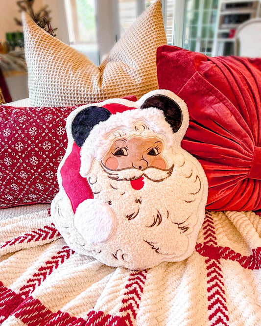 Jolly Ole St. Mick Pillow - READY TO SHIP ⭐️🎅🏼