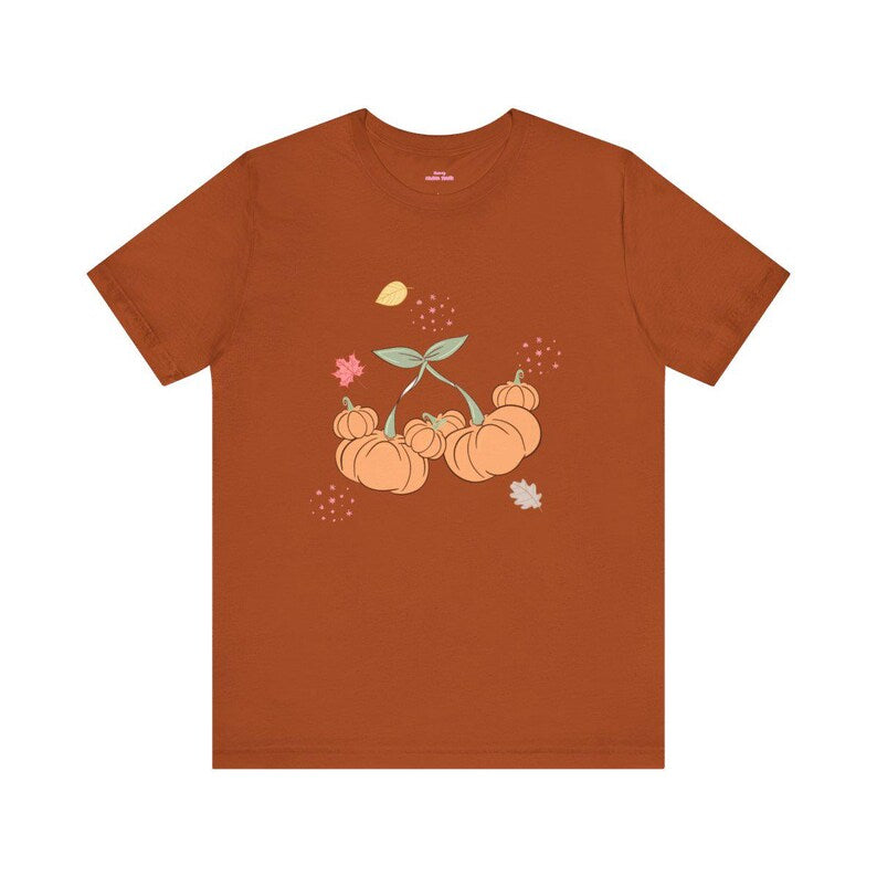 Pumpkin Cherries Adul tee