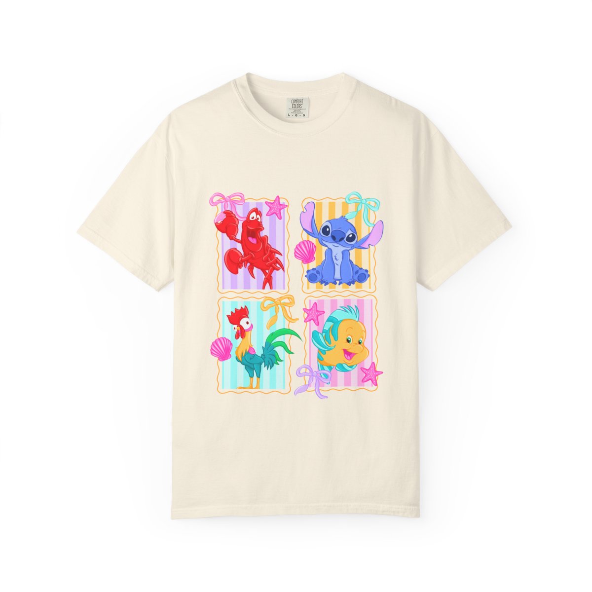Sidekick summer tee adult • pre order  🐠 🌊🌺🦀