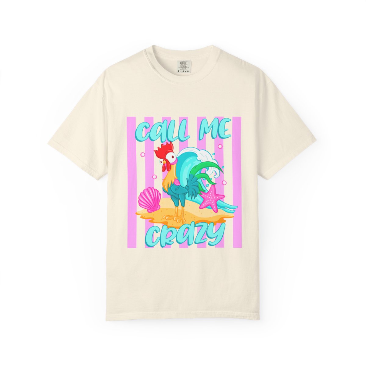 Sidekick summer tee adult • pre order  🐠 🌊🌺🦀 ( blue )