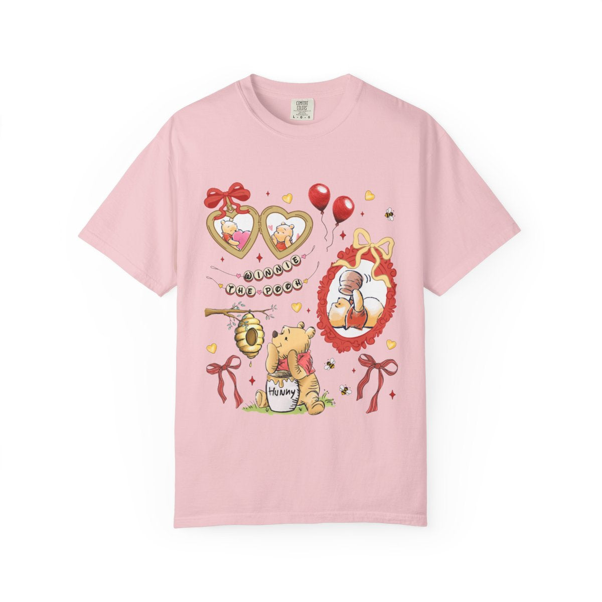Pooh valentines Adult Tee • pre order 🍯