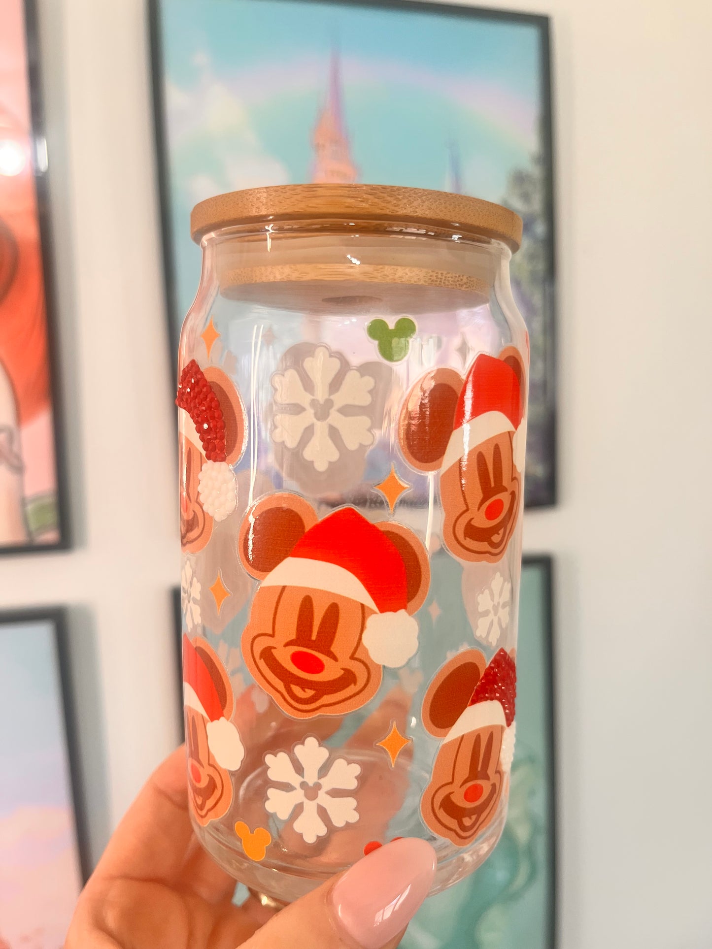 Magical mouse waffle Xmas cup