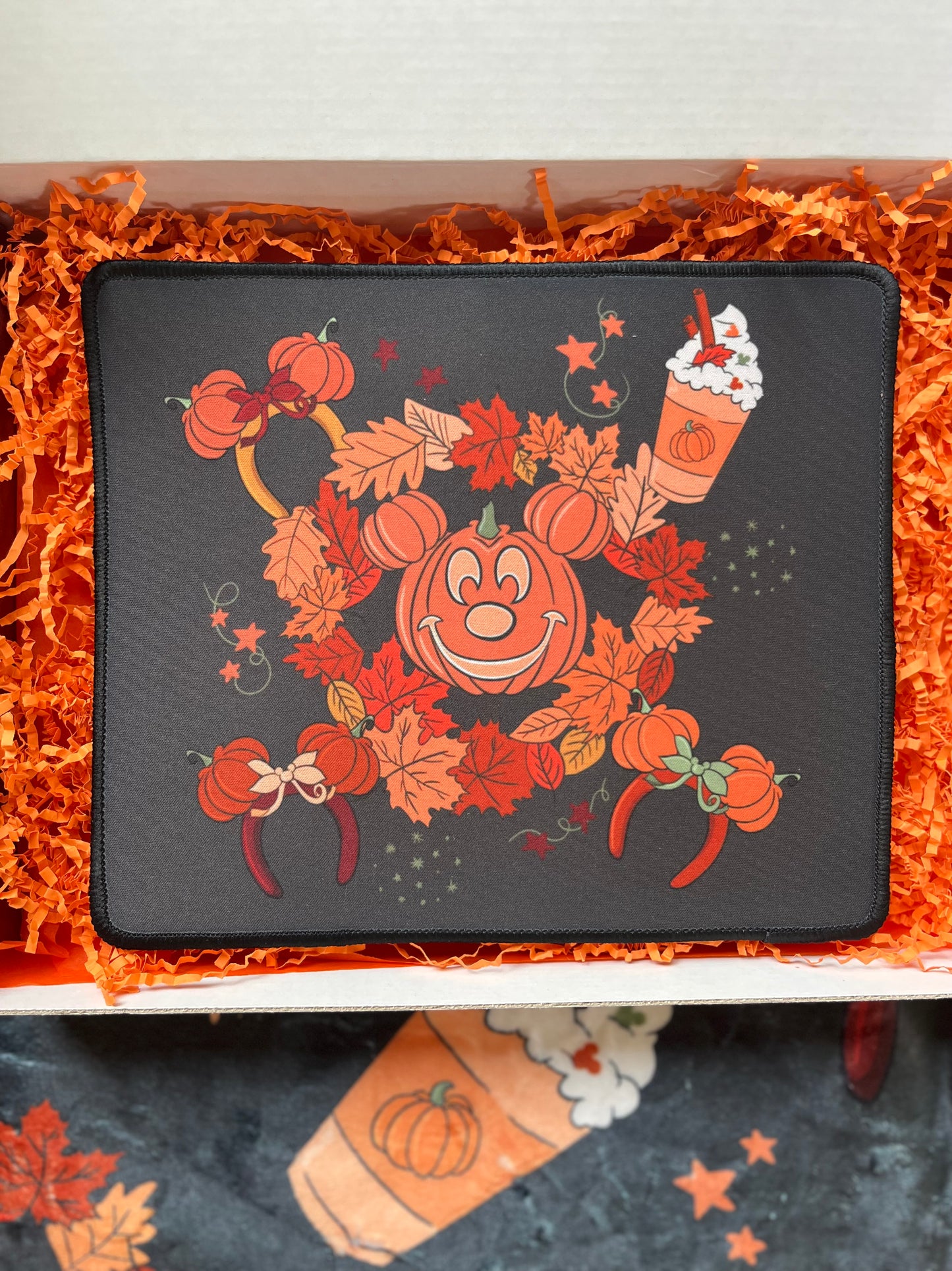 Main St Pumpkin Mouse Pad- exclusive