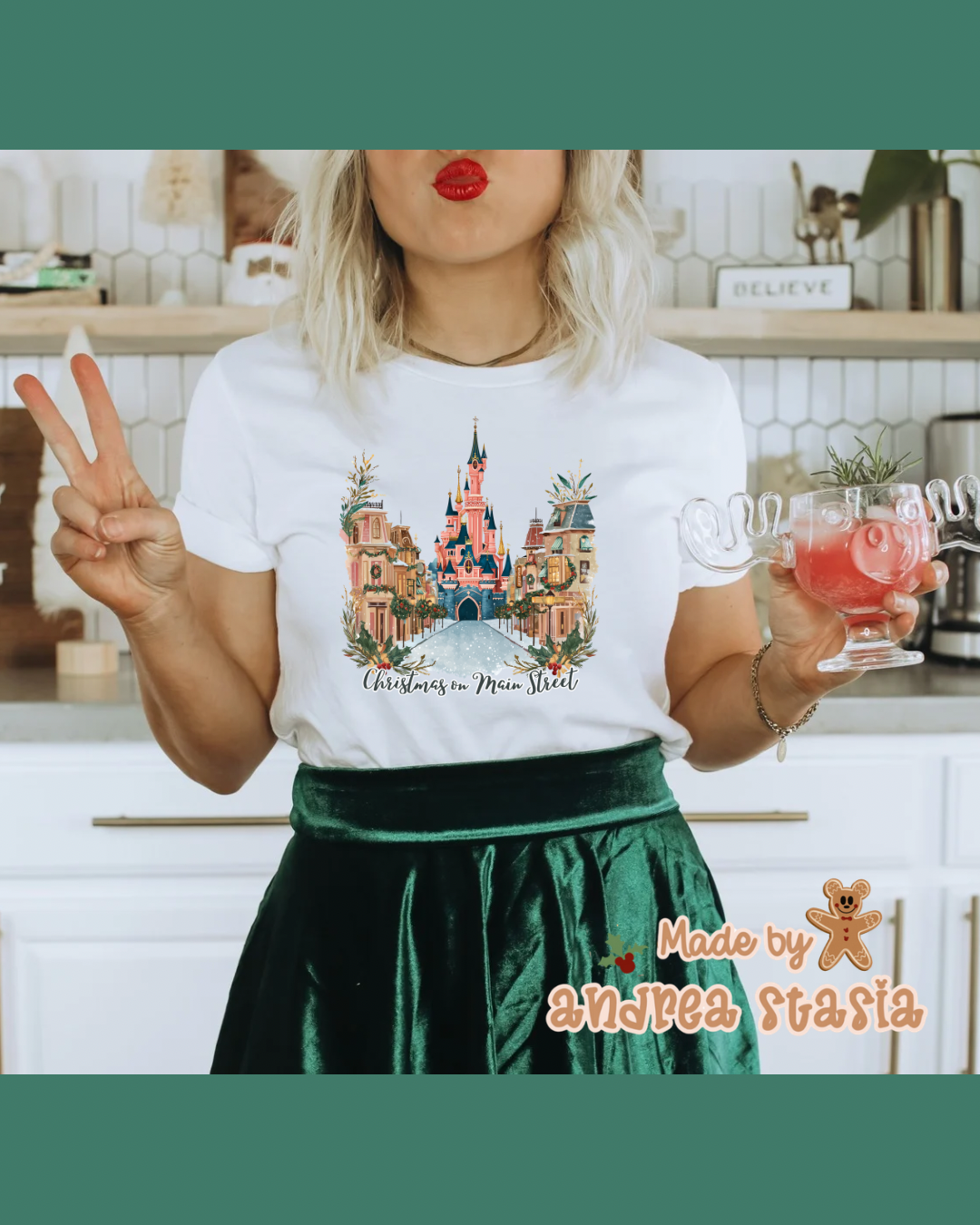 Christmas on Main Steet Tee• pre order