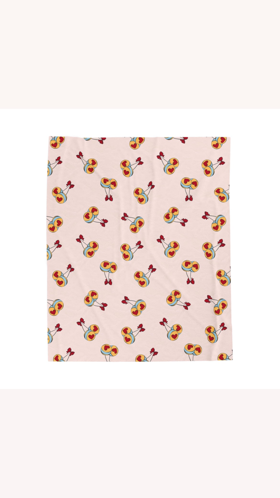 TS Cherries Blanket- PRE ORDER 🍒