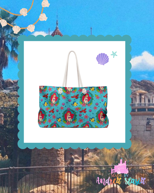 Vintage Mermaid - weekender bag pre order 🐠