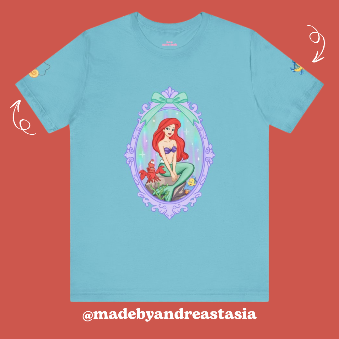 Mermaid Princess Adult tee - Pre order