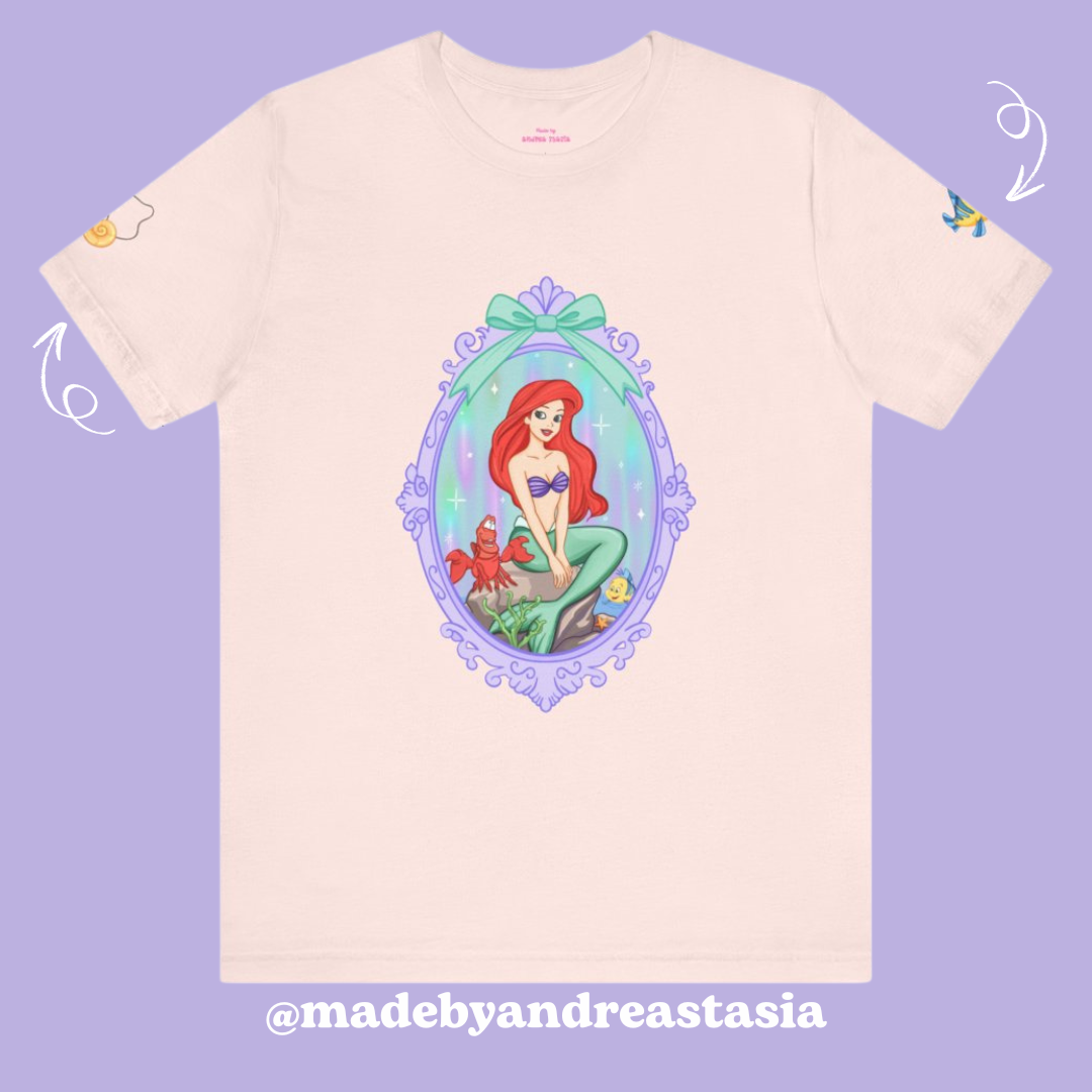 Mermaid Princess Adult tee - Pre order
