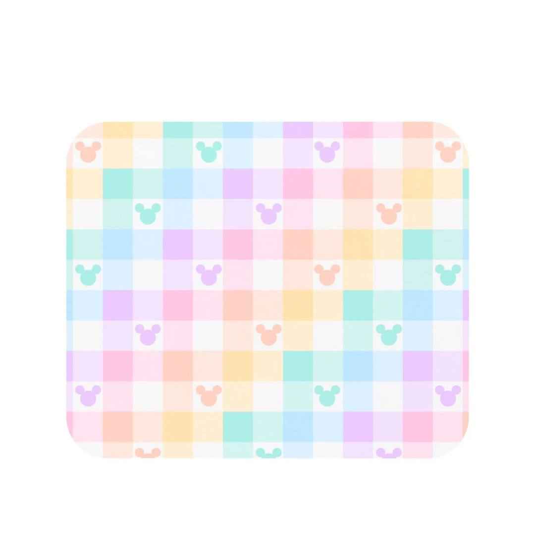 Rainbow checkered Mouse Pad