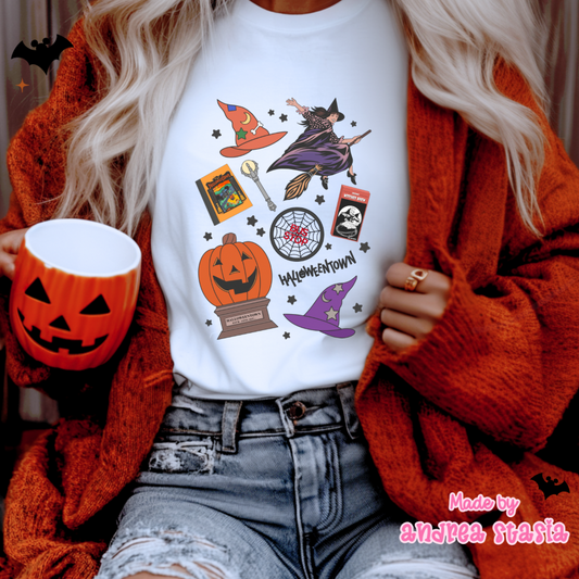 Halloween town Adult Tee