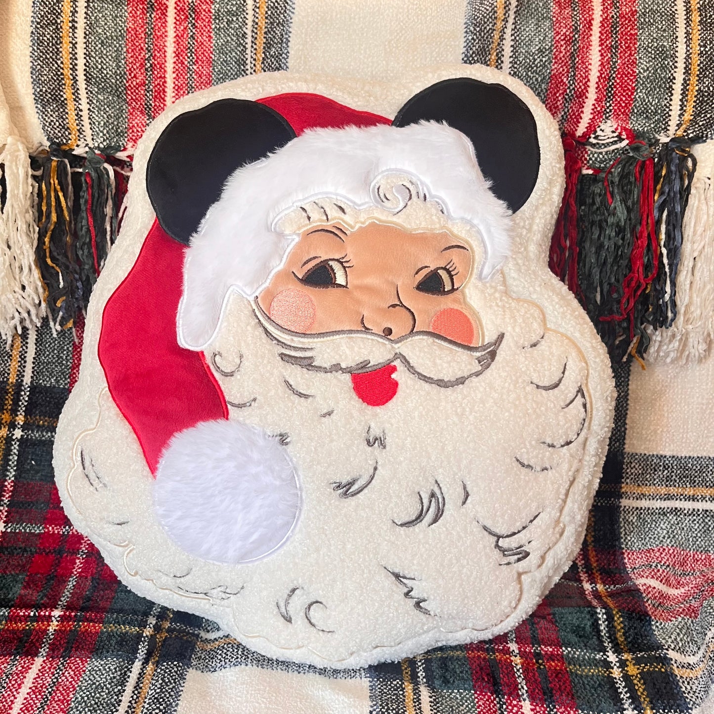 Jolly Ole St. Mick Pillow - READY TO SHIP ⭐️🎅🏼