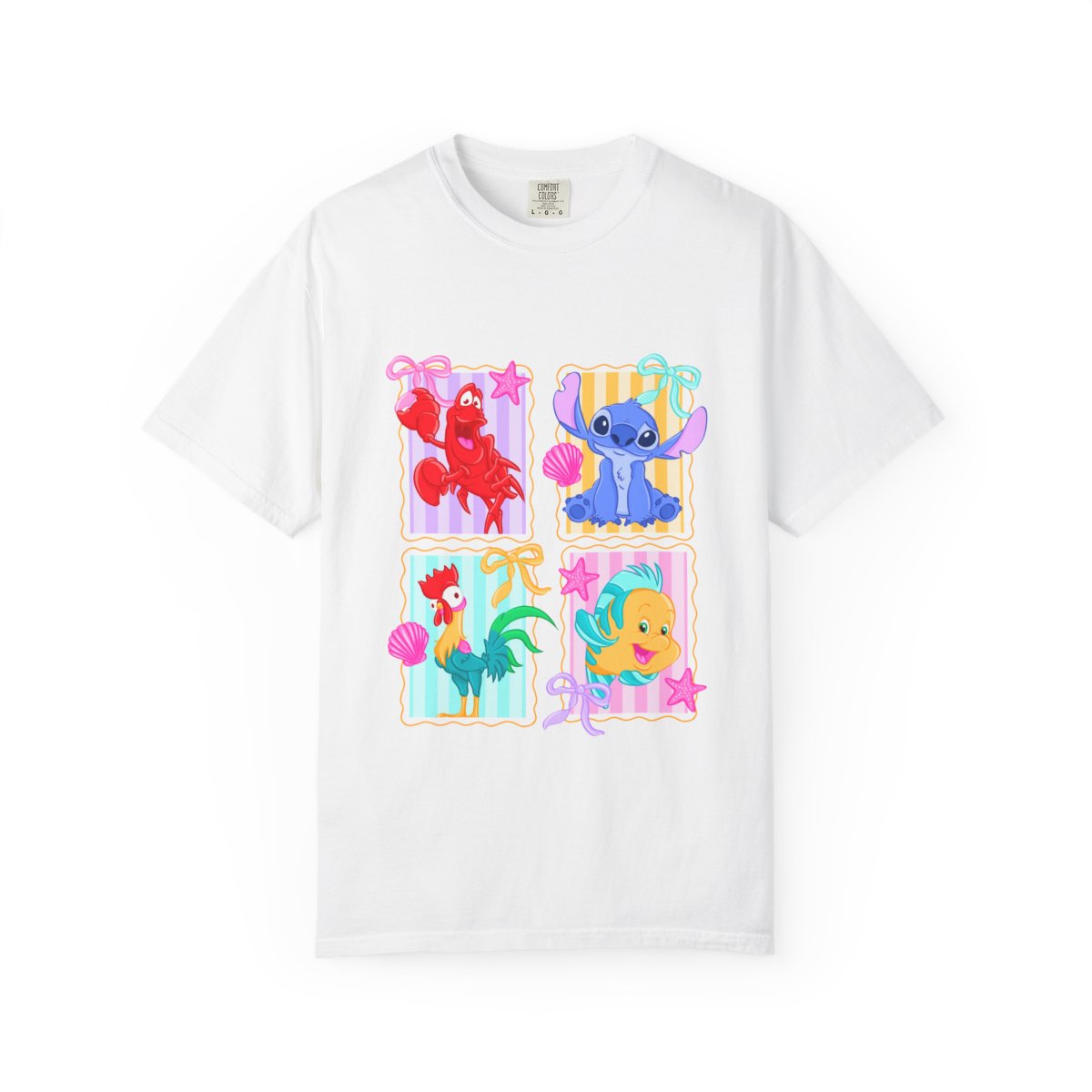 Sidekick summer tee adult • pre order  🐠 🌊🌺🦀