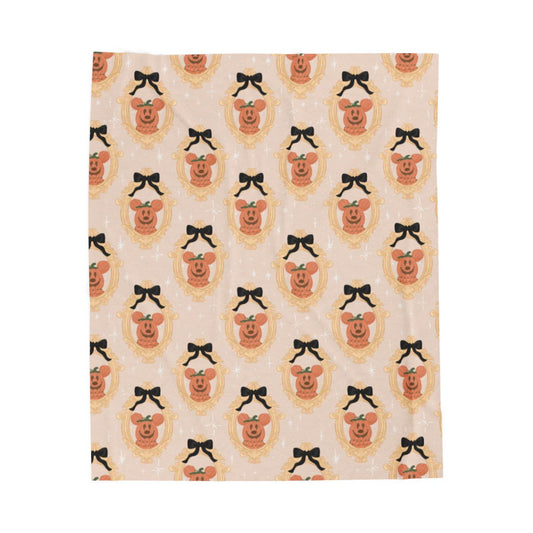 Main st Pumpkin Cozy Blanket