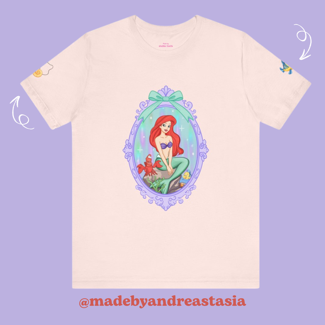 Mermaid Princess Adult tee - Pre order