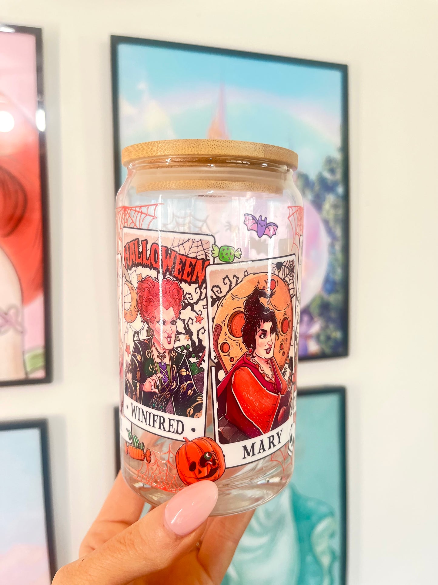 Halloween Sisters  Cup 🎃