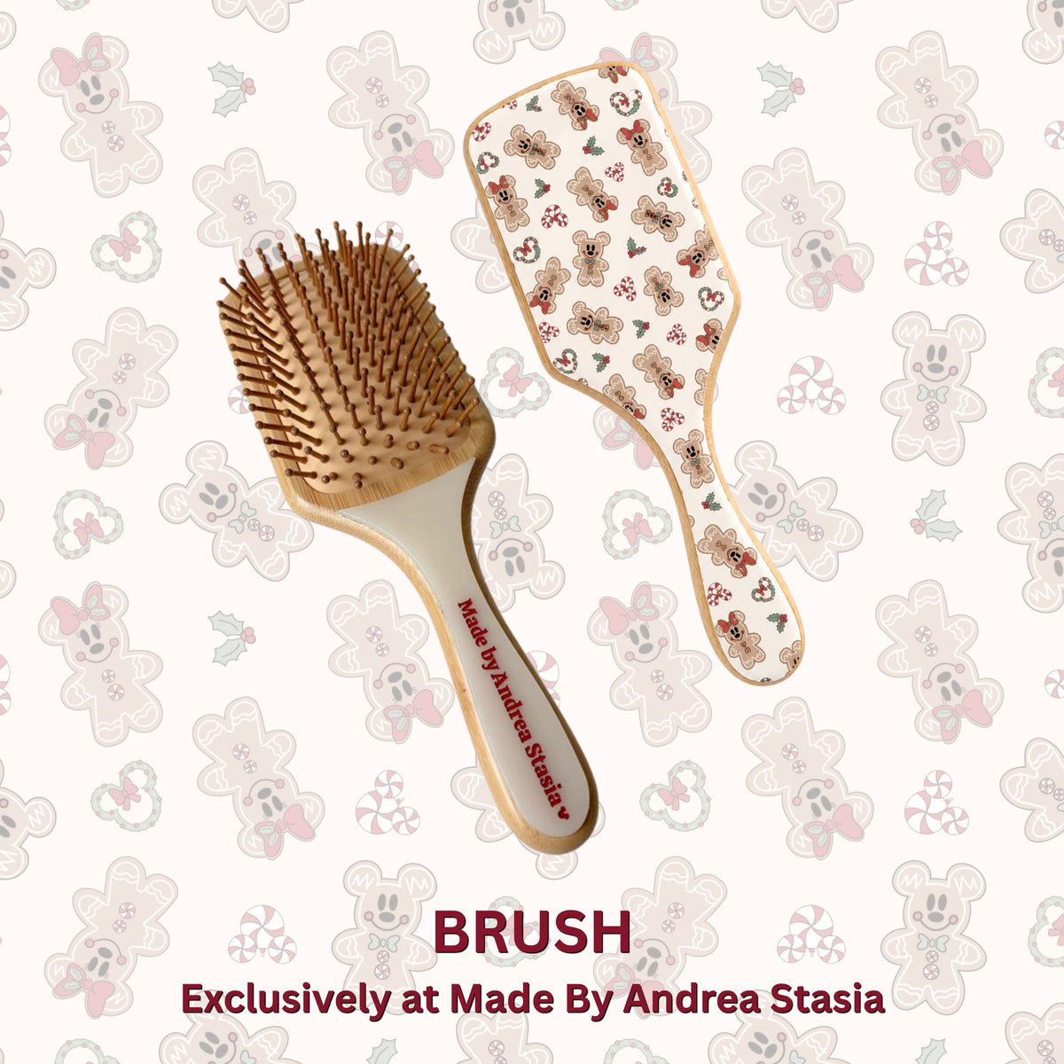 Main Street Gingerbread Brush • PRE ORDER