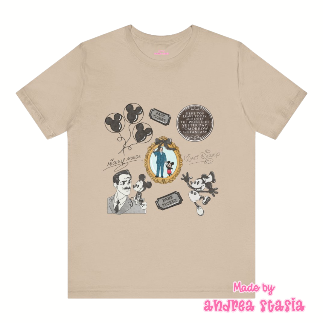 Walt World Adult Tee