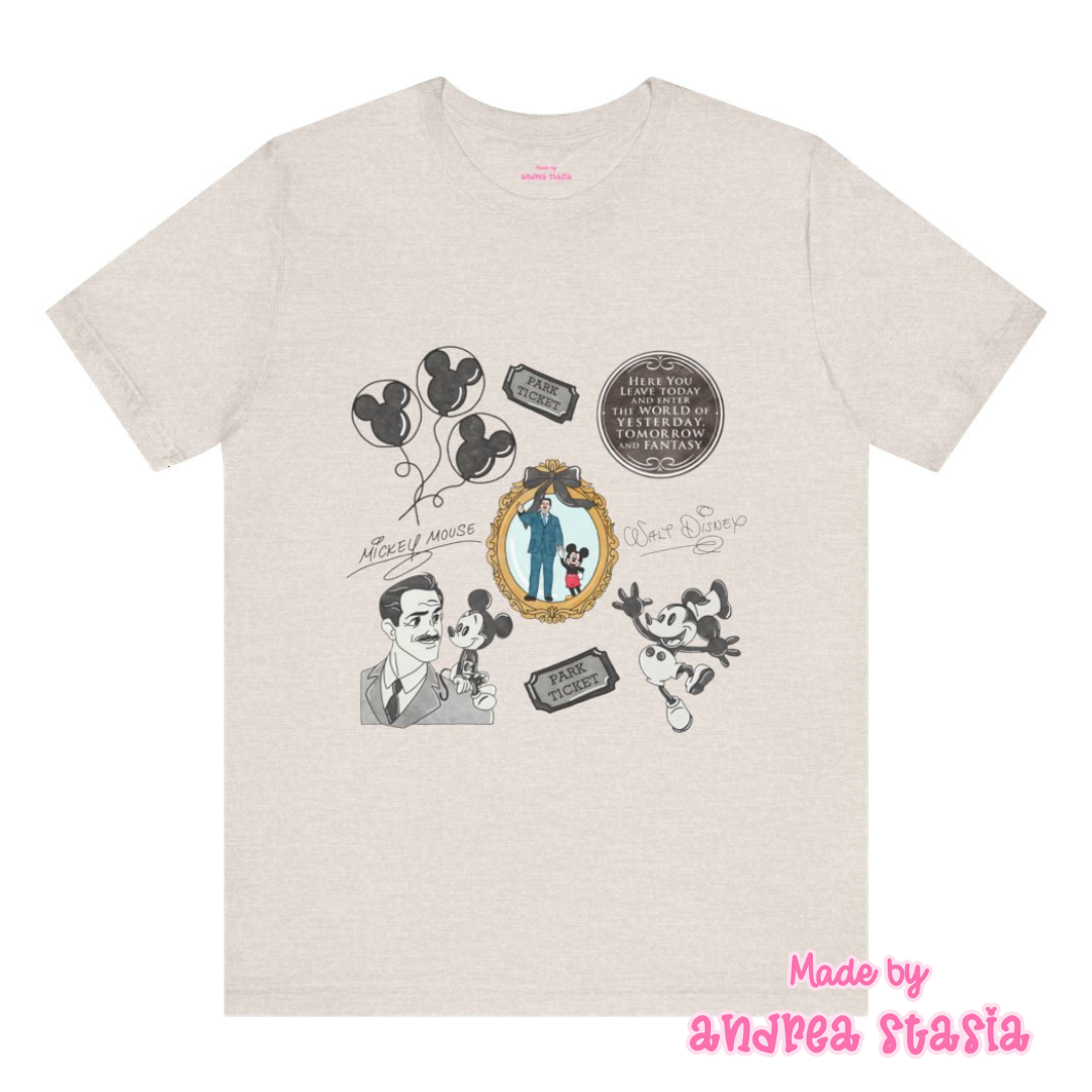 Walt World Adult Tee