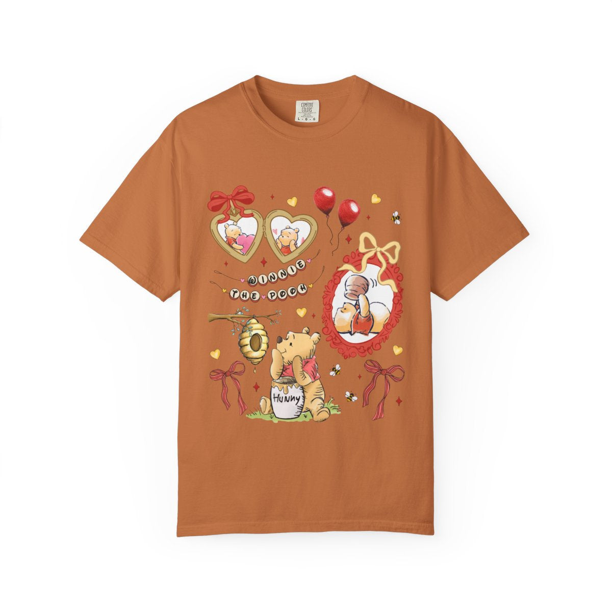 Pooh valentines Adult Tee • pre order 🍯