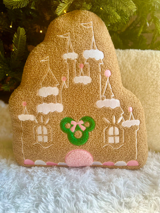 Magical gingy castle pillow- READY TO SHIP