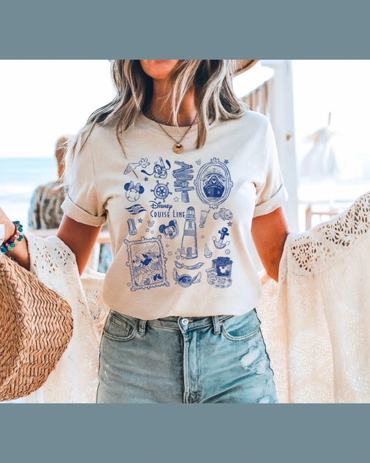 Magical Cruise tee adult • pre order 🌊🏖️