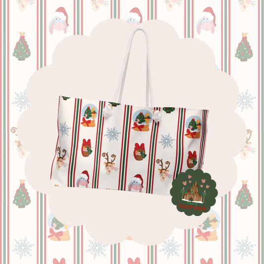 Holly Jolly Weekender Bag • Pre order