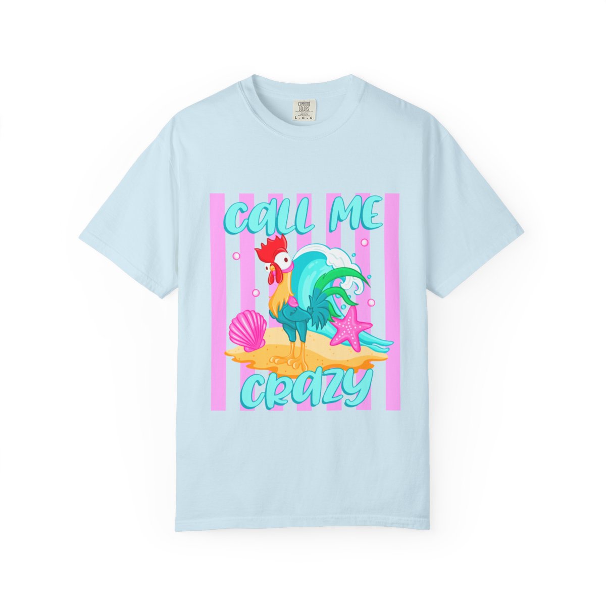 Sidekick summer tee adult • pre order  🐠 🌊🌺🦀 ( blue )