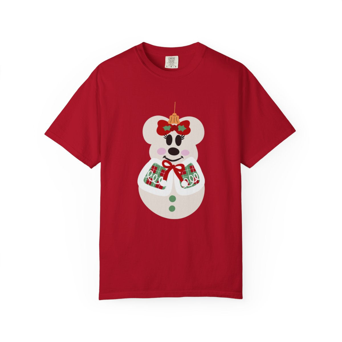 Mouse Snowman Tee• pre order