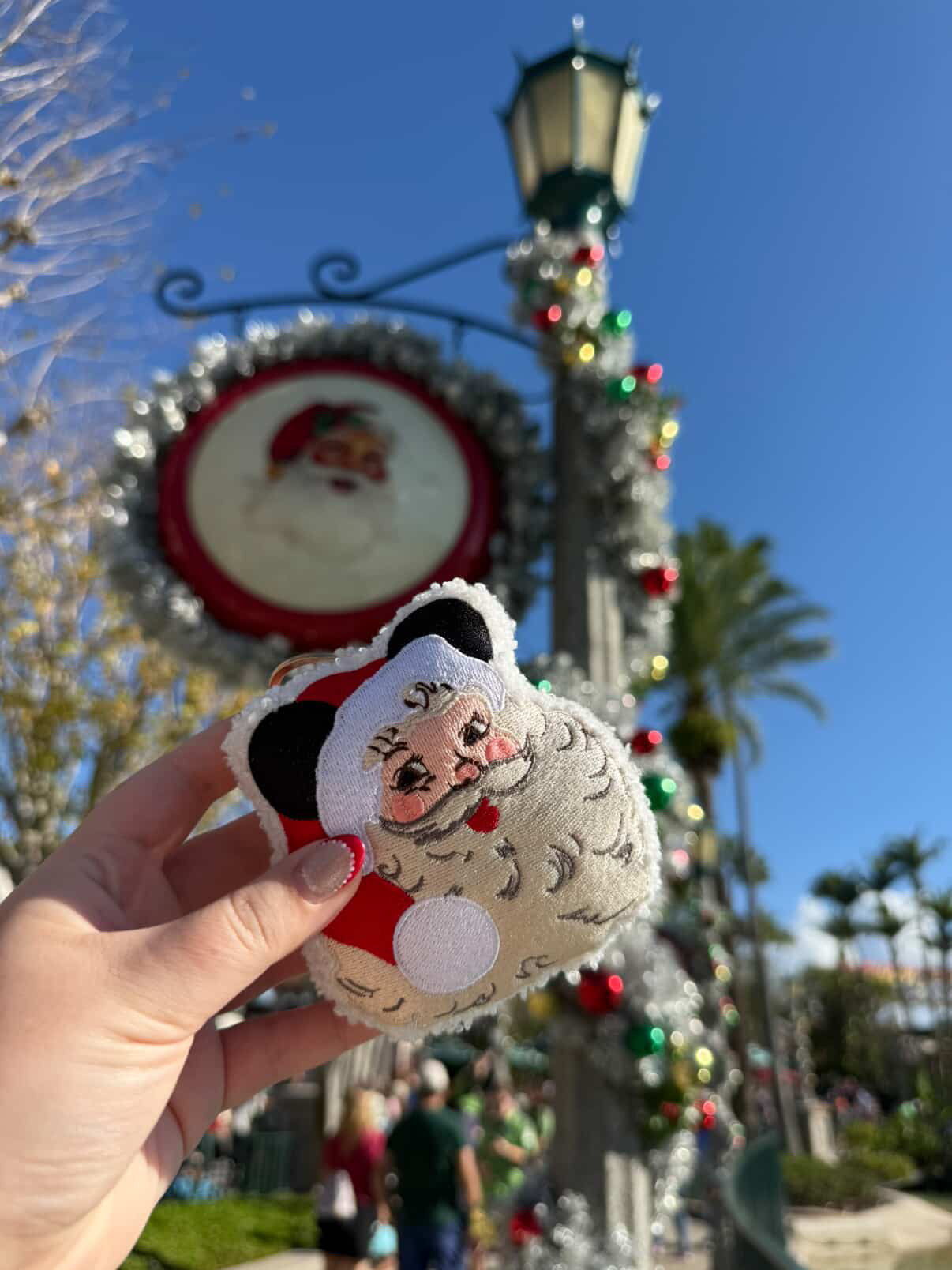 Jolly Ole St. Mick keychain - READY TO SHIP 🎅🏼⭐️