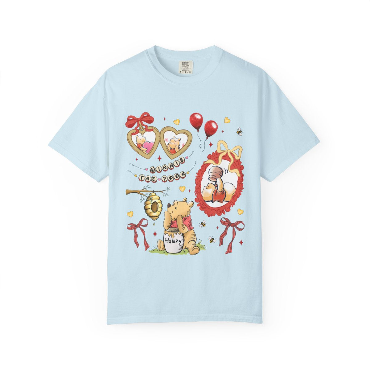Pooh valentines Adult Tee • pre order 🍯
