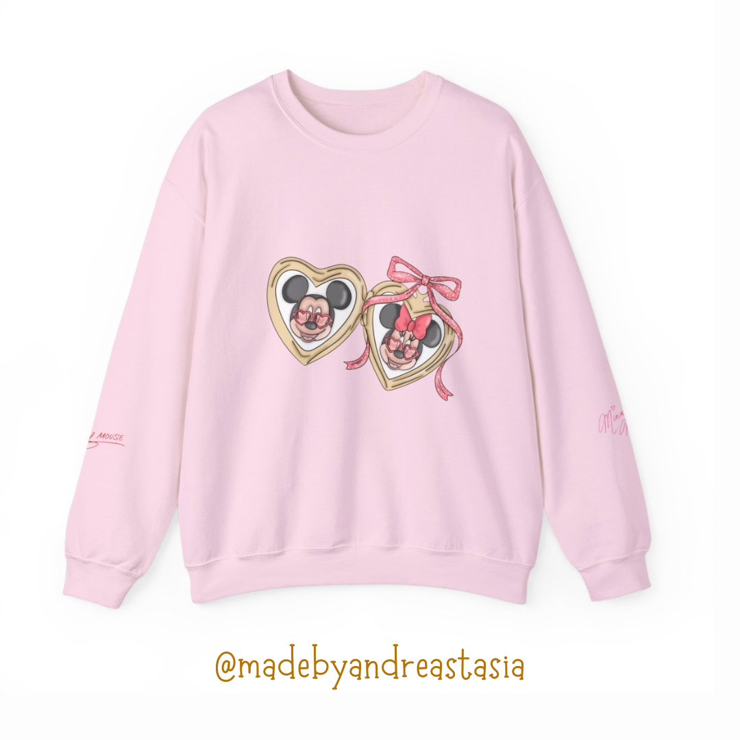 Mouse Sweet hearts Valentine crewneck - Pre order