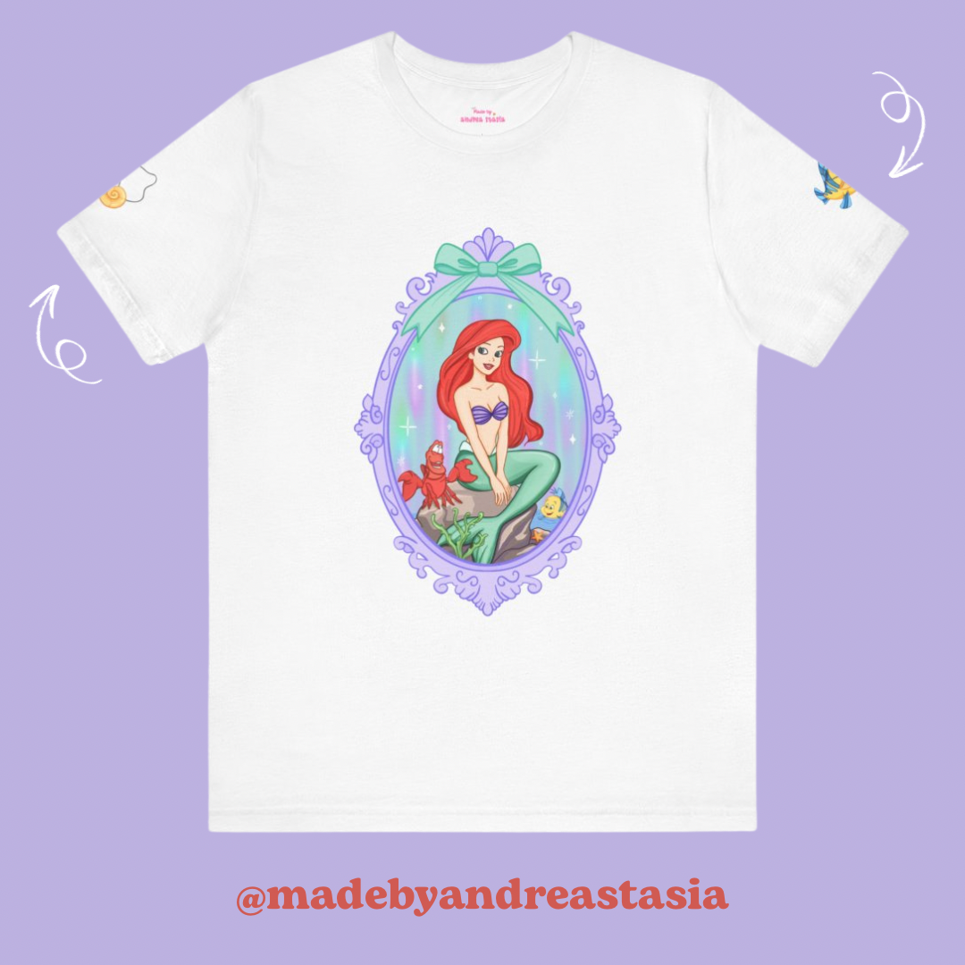 Mermaid Princess Adult tee - Pre order