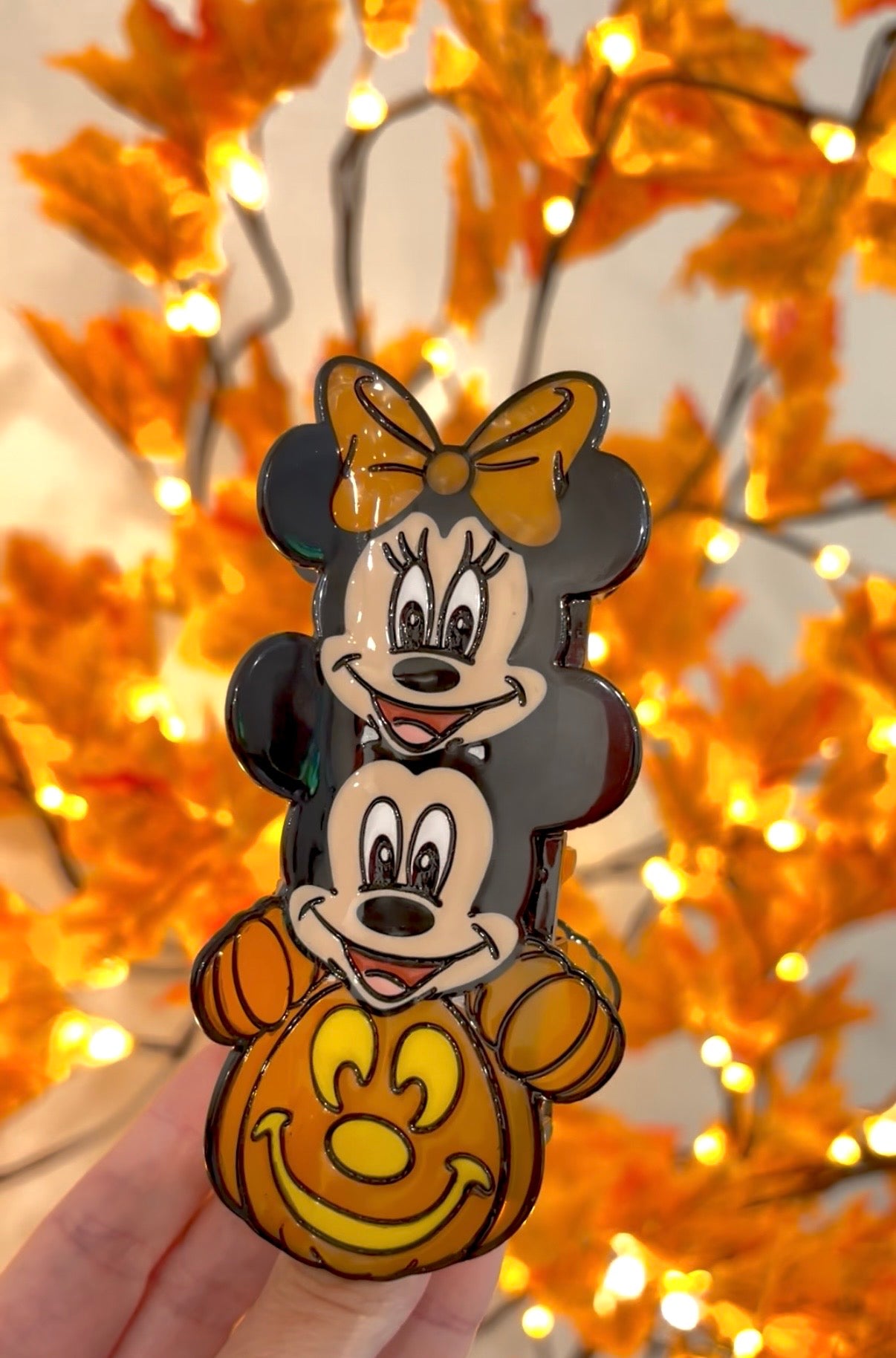 Pumpkin Pair Claw Clip • Pre order
