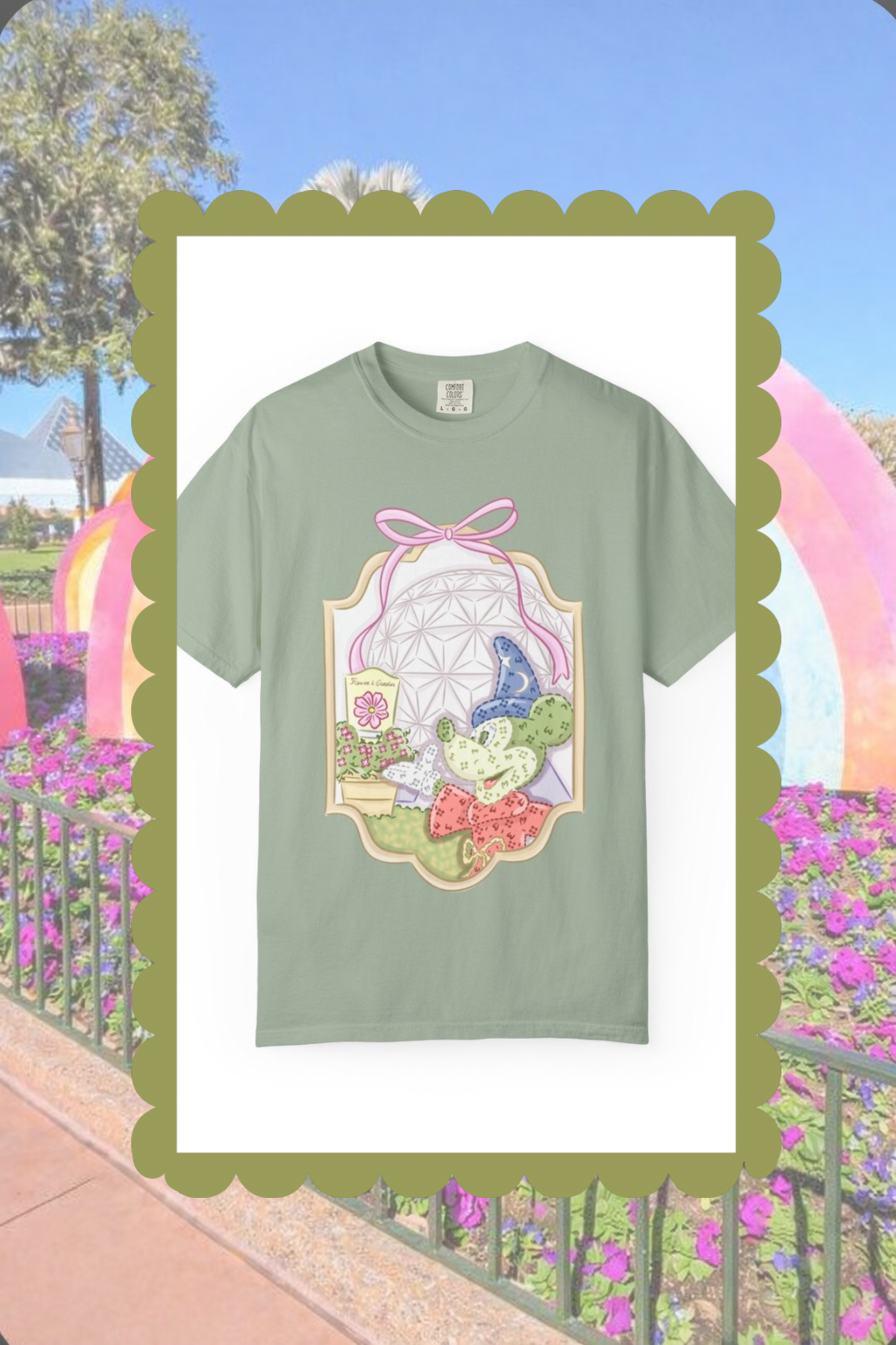Magical garden tee adult • pre order 🌸