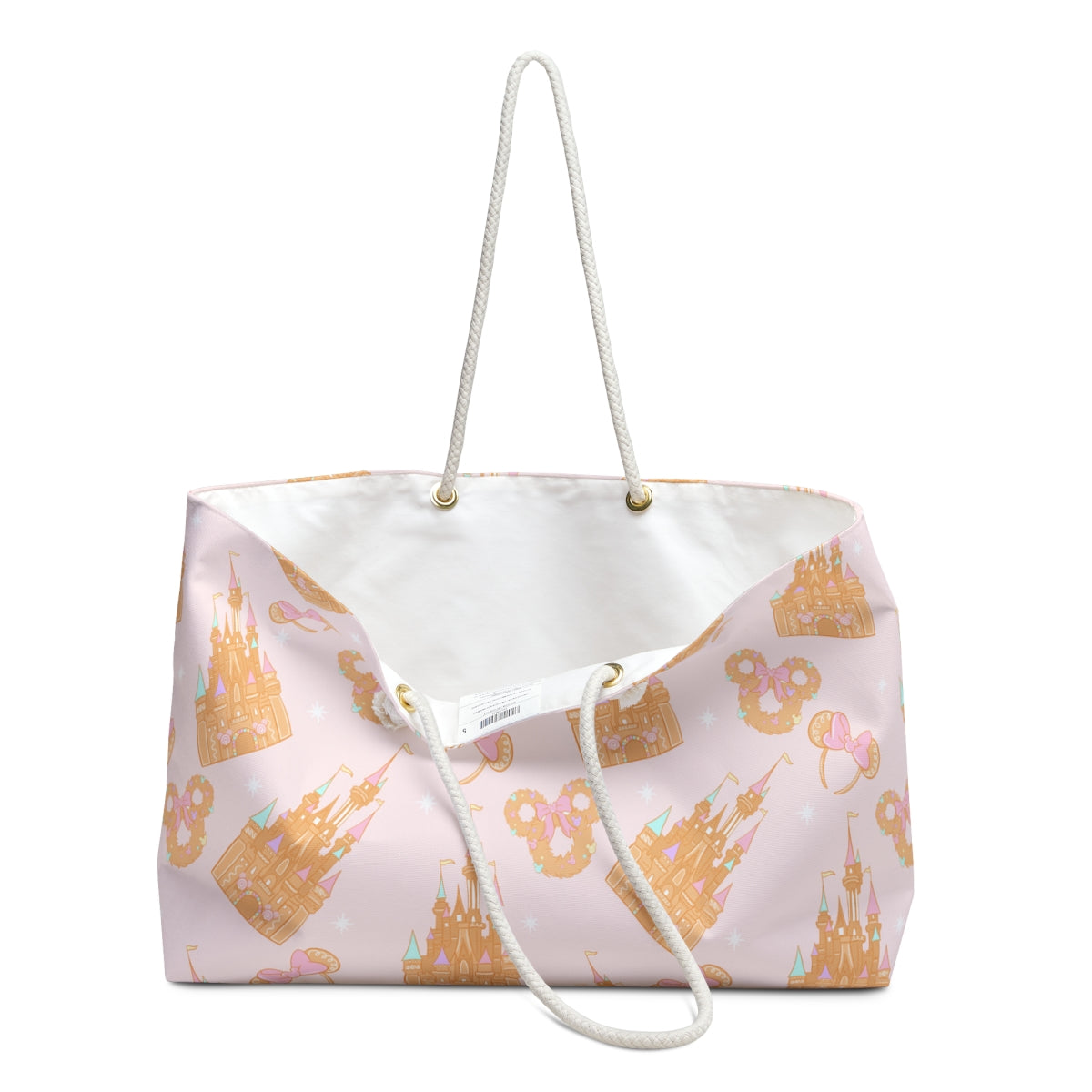 A Pink Gingy Christmas Weekender Bag - PRE ORDER