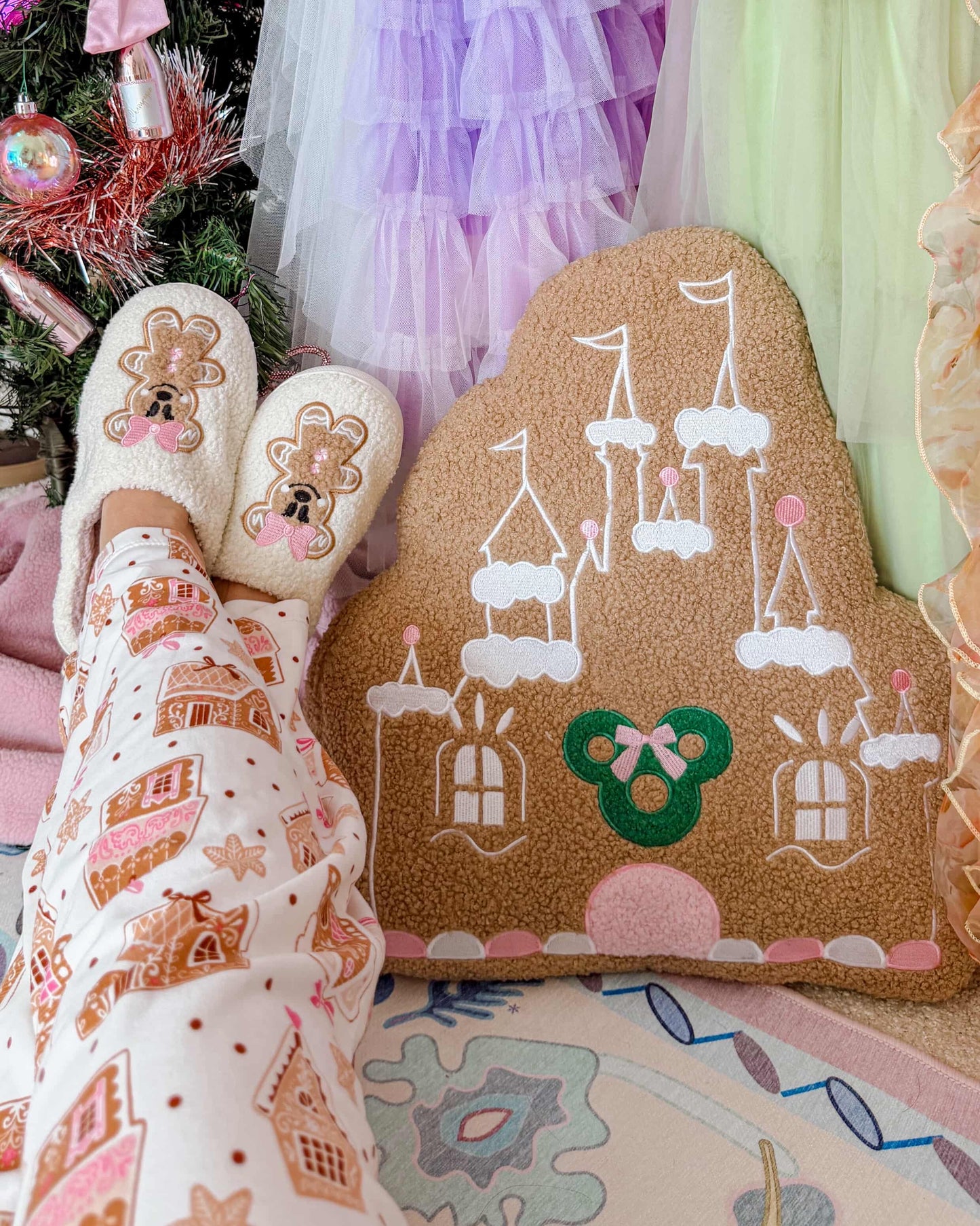 Magical gingy castle pillow- READY TO SHIP