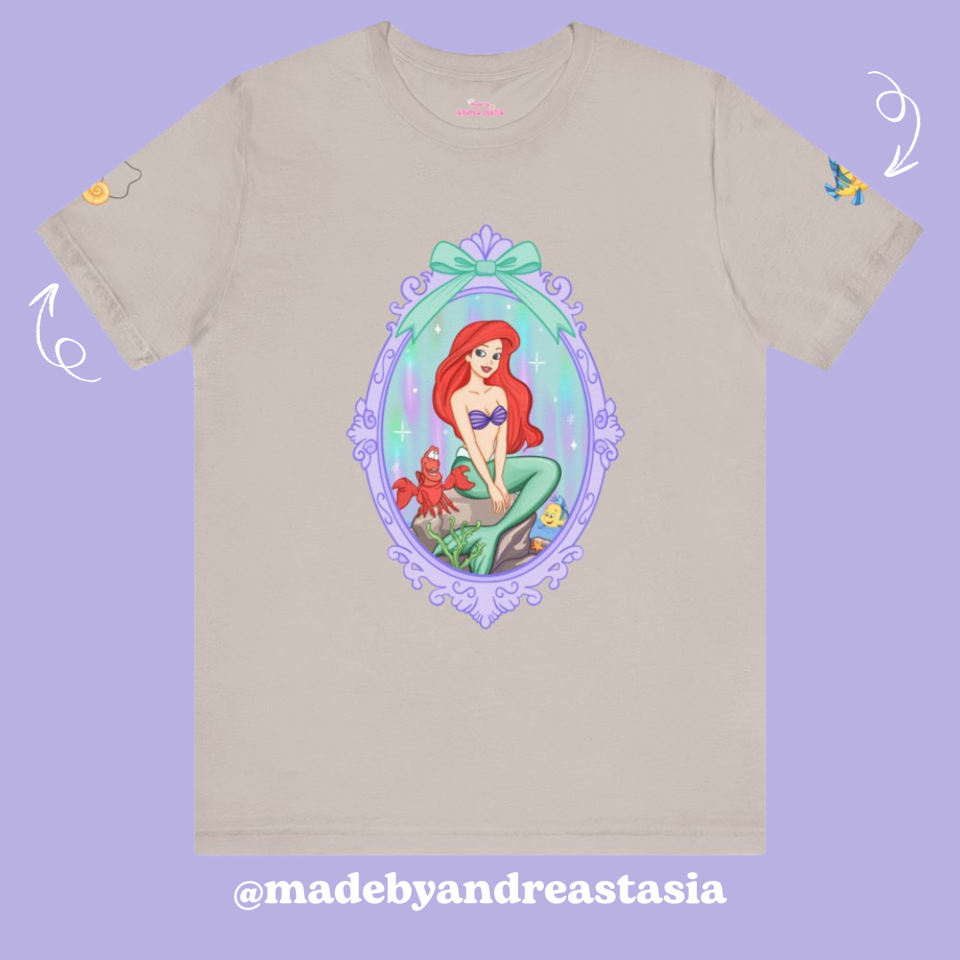 Mermaid Princess Adult tee - Pre order