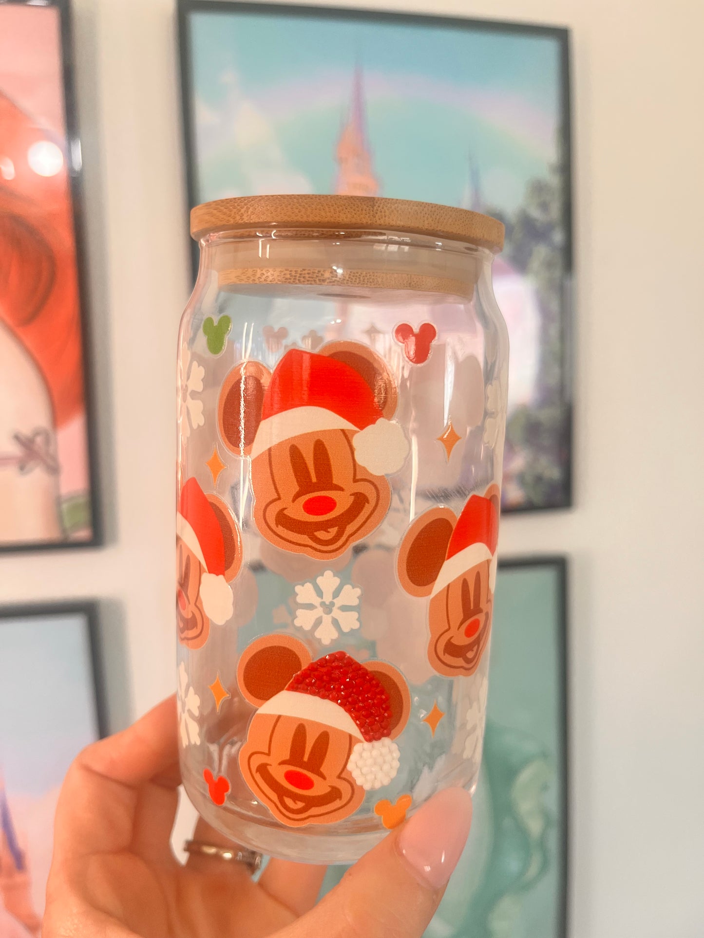 Magical mouse waffle Xmas cup