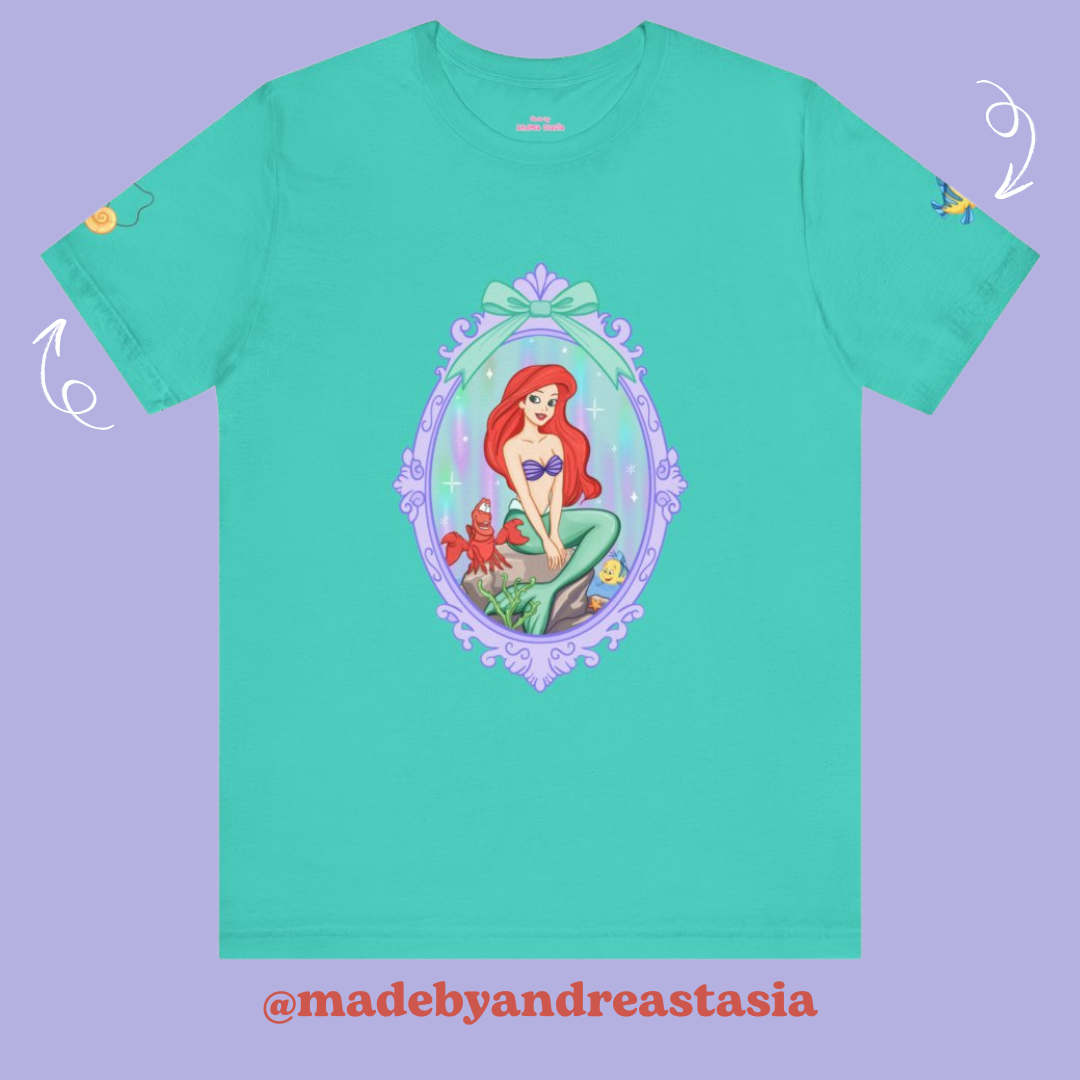 Mermaid Princess Adult tee - Pre order