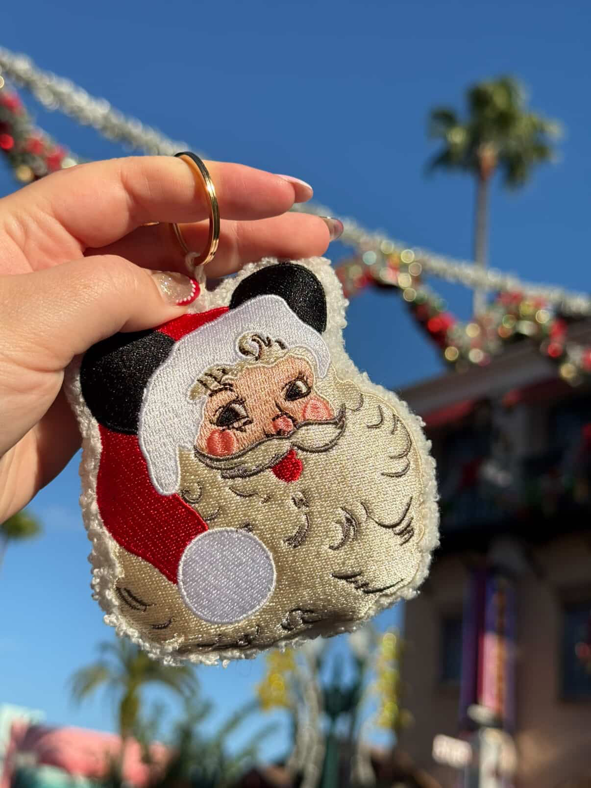 Jolly Ole St. Mick keychain - READY TO SHIP 🎅🏼⭐️