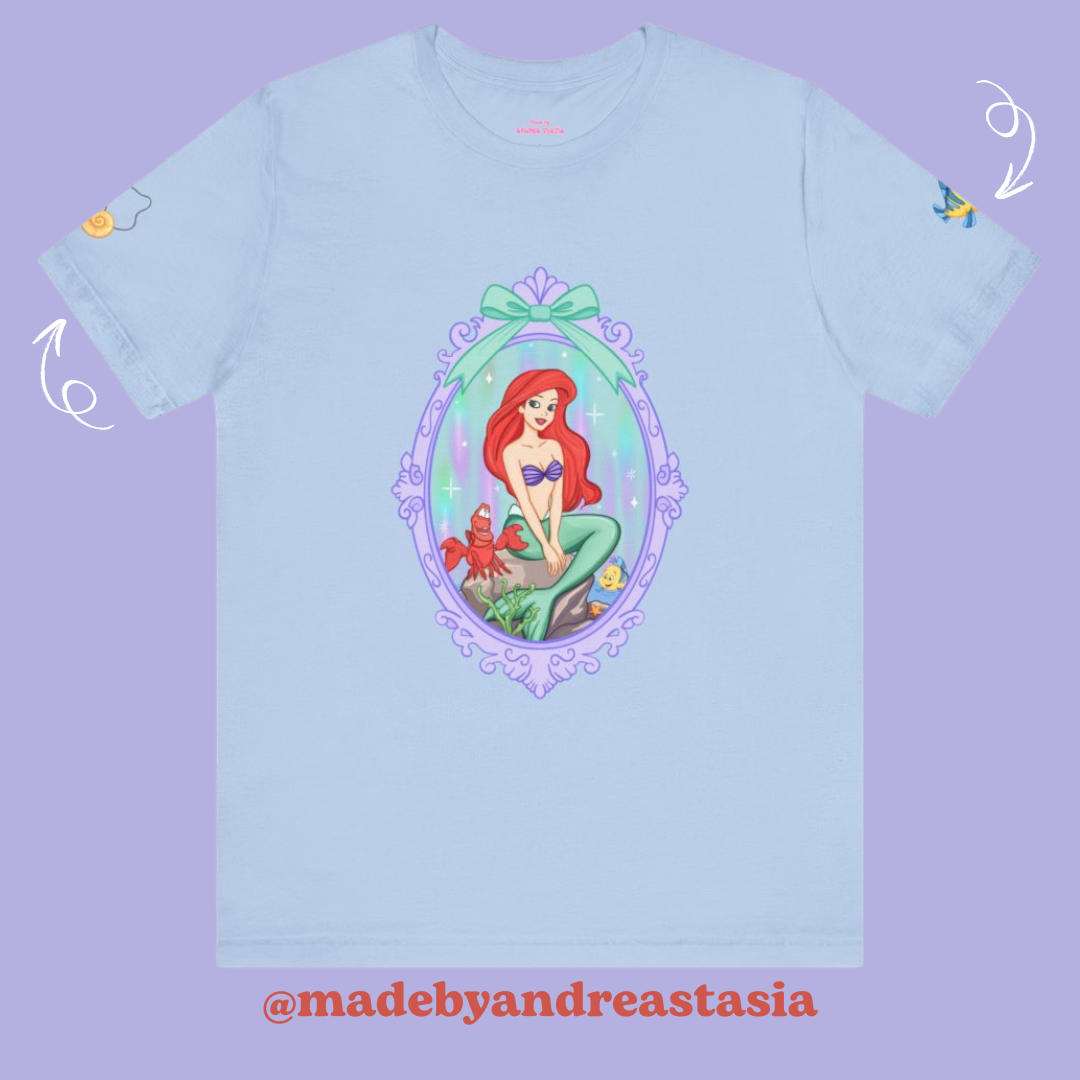 Mermaid Princess Adult tee - Pre order